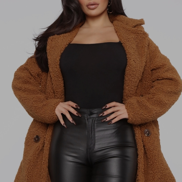 Fashion Nova No Chills Coat - Picture 4 of 5